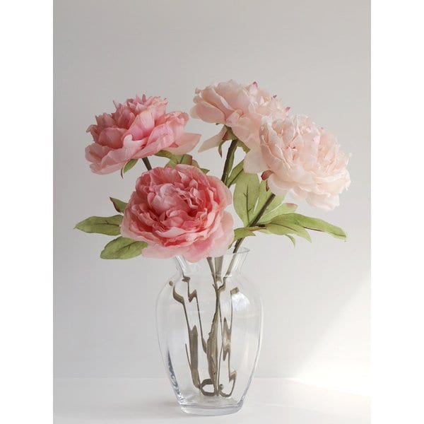 대형 겹모란 조화 2color