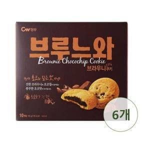 청우 브루느와 브라우니 쿠키 165g x 6개