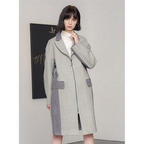 ROUND SHOULDER ZIP COAT (1984689)