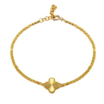 골드리카(Gold Rica) [골드리카]순금 샤인크로버 팔찌 3.75g+18K잠금(99.9)