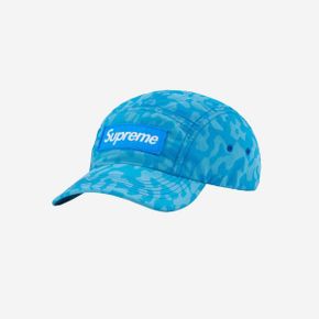 슈프림 오버다이드 카모 나일론 캠프캡 블루 - 23SS Supreme Overdyed Camo Nylon Camp Cap Blue