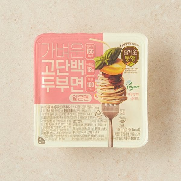 [쓱7클럽] CJ 고단백 두부면(얇은면) 100g