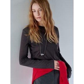 MELD TENCEL LONG SLEEVE T-SHIRT_N6STS0379
