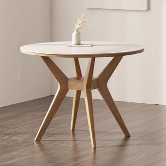 헤이몰리 누아 원형 포세린 통세라믹 식탁 테이블 1000size [착불]