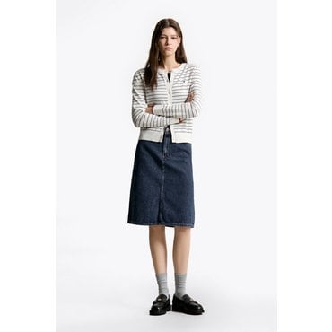 타미힐피거 T22F6NSC031WT1 스트레이트 데님스커트