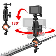 고프로 바이크 마운트 핸들바 거치대 볼헤드 타입