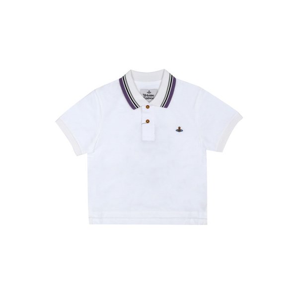 1H010003 J0009 A401 ORB 오브 로고 미니 클래식 폴로 여성 반팔티