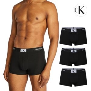 Calvin Klein Underwear 캘빈클라인 CK 언더웨어 남성 트렁크 남자속옷 드로즈 팬티 3팩세트 NB3532A-UB1