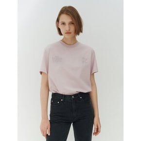 JOSHUA LOVER SILKET T-SHIRT - LAVENDAR PINK