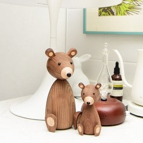 Lucie Kaas Wooden Animal - Papa bear 루시카스 우든 애니멀 파파 베어