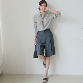 [최초가69,900원][르포엠]라니아 린넨블렌드 버뮤다 팬츠 2종세트