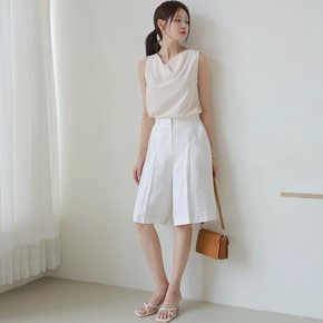 [최초가69,900원][르포엠]라니아 린넨블렌드 버뮤다 팬츠 2종세트