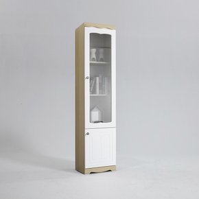 네이스 유리 틈새 장식장 1800