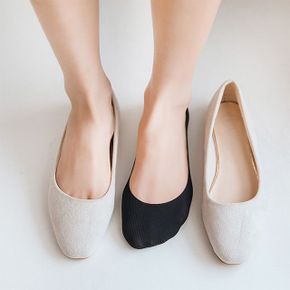 베이직 무봉제 실리콘 누드덧신 쿨 아이스덧신