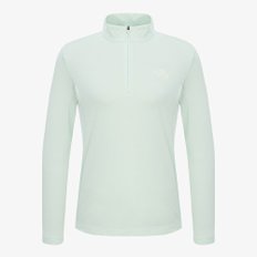 [노스페이스 공식] NT7LR32C 여성 비스티 긴팔 집티_MINT