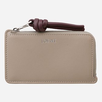 로에베 [시흥점] 6S CEM1Z40X02 0060 노트 코인 카드 지갑 클레이 플럼