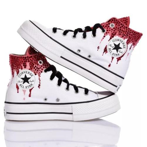 컨버스 스니커즈 3027 CONVERSE PLATFORM BLOODY White