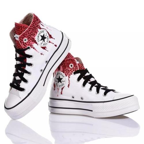 컨버스 스니커즈 3027 CONVERSE PLATFORM BLOODY White