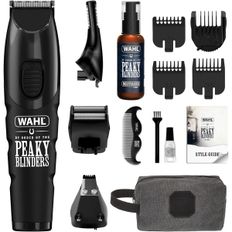 영국 왈 클리퍼 Wahl and Peaky Blinders 8-in-1 Multigroomer Gift Set Rechargeable Trimmers