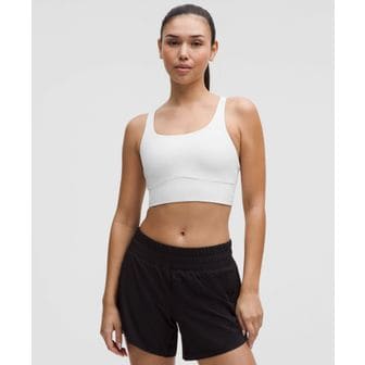 룰루레몬 에너지 롱라인 브라 *Evolve - WHT