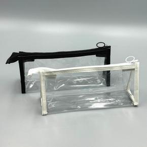 투명 PVC 삼각 필통 파우치 2컬러 (S11703082)