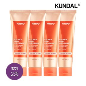 볼륨 앤 픽싱 컬크림 130ml x4개(향 2종 택1)