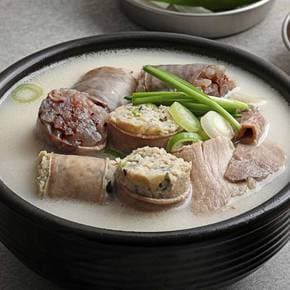 [무보까] 국내산 한우사골 한돈 순대국 600g x 1팩, 부산맛집