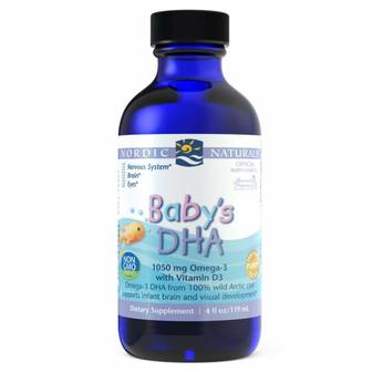 노르딕내추럴 [해외직구]Nordic Naturals Omega Baby’s DHA 노르딕 네츄럴스 베이비 DHA 오메가3 무향 1050mg 4oz(119ml)