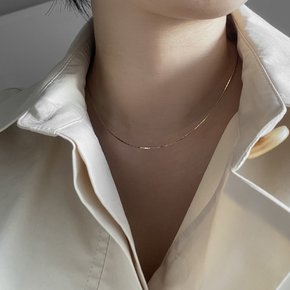 Bold silky necklace (2024fw31)