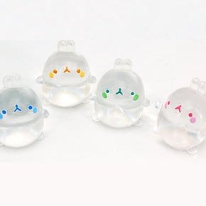 몰랑이 투명 모찌 캐릭터 말랑이 스트레스해소스퀴시