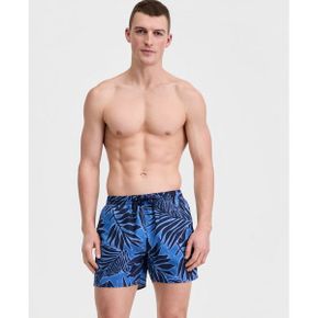 맨즈 5인치 Tropical 프린트 Swim Trunks - 블루 25245756 1389222