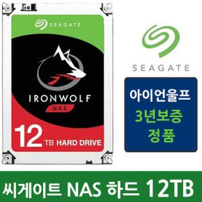 IronWolf 12TB  ST12000VN0008 NAS HDD 하드디스크