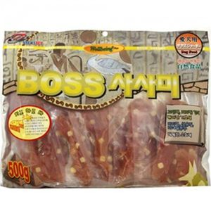 오너클랜 D17 라이코스 BOSS 치즈 사사미바 500g 애견간식