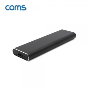 엠지솔루션 [HB733]  Coms Type-C M.2 NGFF SSD 외장케이스