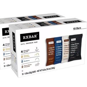  미국직구 RXBAR 알엑스바 프로틴바 12g 프로틴 4가지맛 총10입 2팩