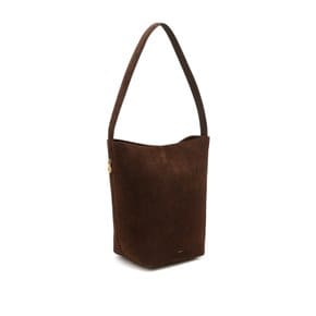 [PANIER] 초코브라운 스웨이드 파니에 버킷백L AABA6F203W3