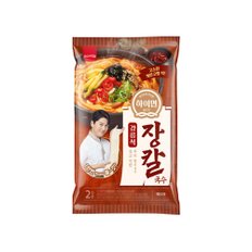 삼립 하이면 강릉식 장칼국수 2인분 즉석간편조리 412g x 12개