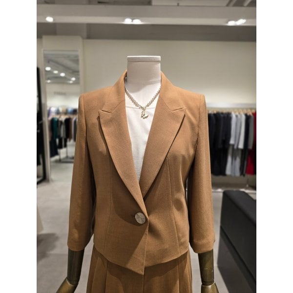 [파주점] 모던 피크드 라펠 크롭 자켓 JS4B0JK482