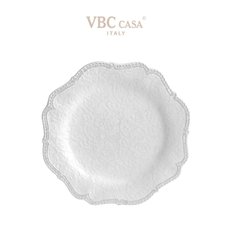 [정식수입]VBC까사 메를레토 스칼롭 디너접시 화이트 30cm : VB10302-30-1