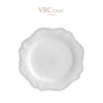 VBC까사 [정식수입]VBC까사 메를레토 스칼롭 디너접시 화이트 30cm : VB10302-30-1