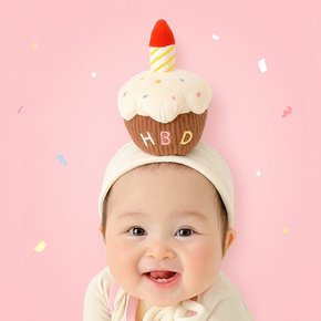 아기 기념일 생일 케이크 모자 성인 돌 선물