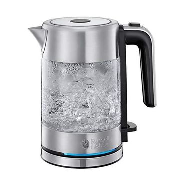  독일 러셀홉스 전기포트 712877 Russell Hobbs 미니 G라스s Kettle 컴팩트 0.8l 2200W LED 라이