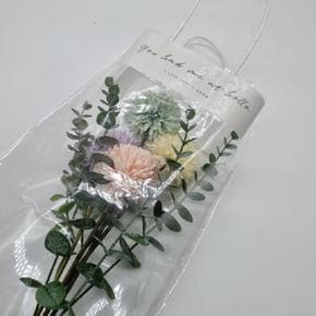꽃다발 포장 봉투 중 꽃 비닐 봉투 포장지 쇼핑백 (S11194400)