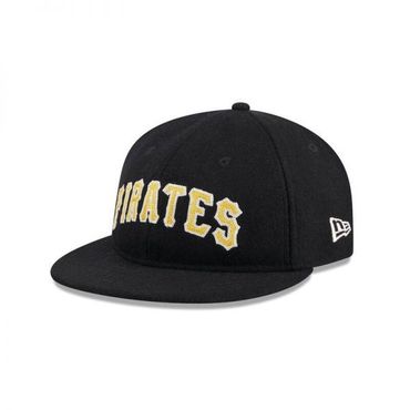 뉴에라 [해외] 1019592 뉴에라 모자 MLB [피츠버그 파이리츠] Melton Wool Retro Crown 9FIFTY Adjustab