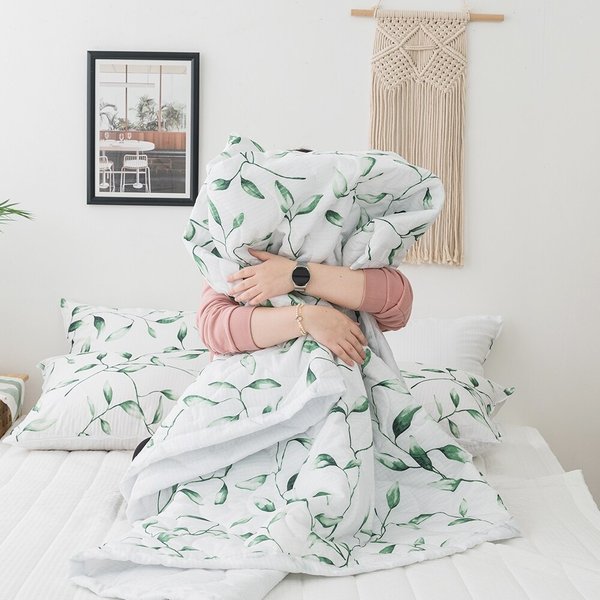 더블리 그린피아 인견 간절기 여름이불 Q