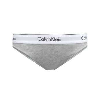 Calvin Klein 캘빈클라인 언더웨어 CK 여성 모던 코튼 비키니 삼각 팬티 속옷 그레이 F3787-020