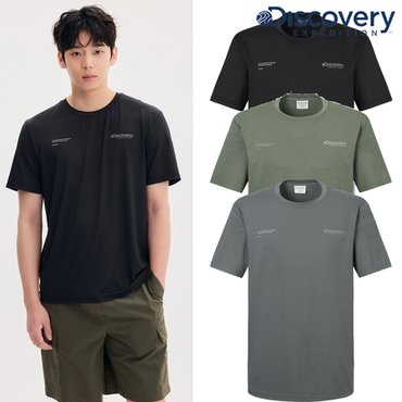 디스커버리 [25S/S] 디스커버리 DMRS6F053 프레시벤트 남성 퀵드라이 반팔티셔츠 냉감 티셔츠