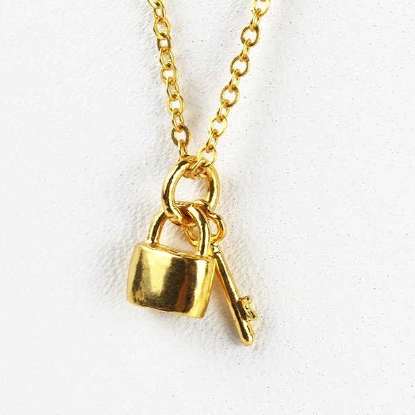 [가앤] 24k순금 자물쇠 열쇠 목걸이3.75g