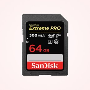 ST1 샌디스크 익스트림 프로 SD카드 64GB (300MB/s) SDXDK 무료배송
