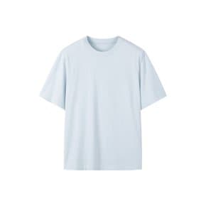 [정상가90,000]Logo Cotton Tee_D6TCM24001BUL